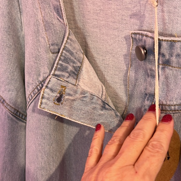 BIBI NWT Awesome Denim Western Dress! - Picture 12 of 15